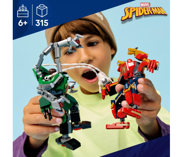 LEGO Marvel 76338 Bitwa mechów: Spider-Man kontra Doc Ock - 1473563 - zdjęcie 11